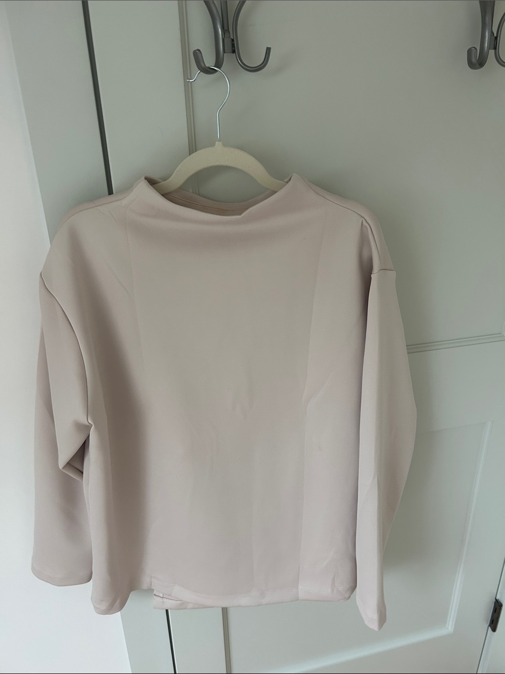 ADAY Asymmetric Like A Boss Pullover in Sand - Picture 2 of 3